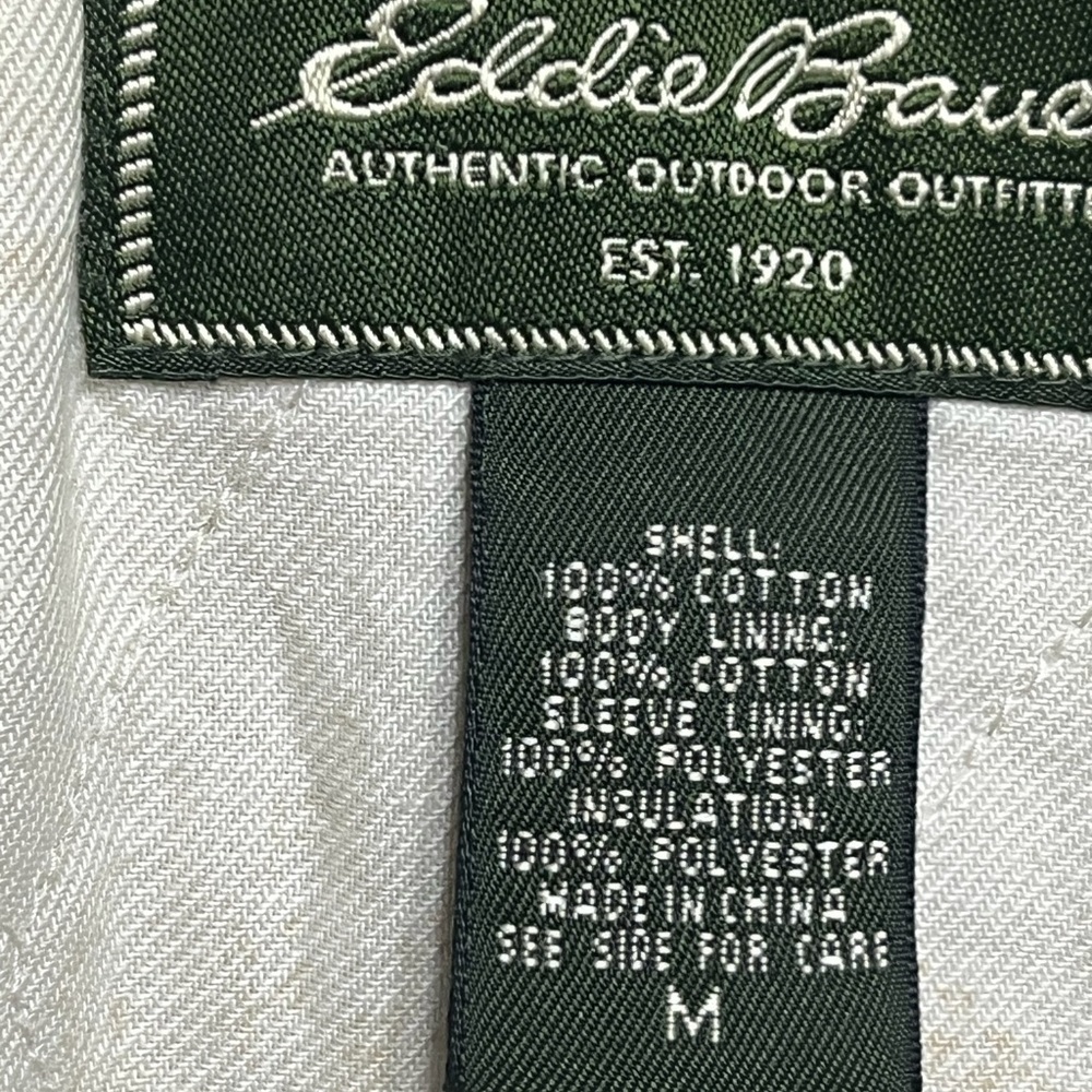 Eddie Bauer Light Brown Corduroy Utility Jacket - Picture 7 of 7